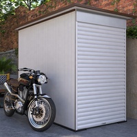 Conteneur préfabriqué pour garage de voiture et de moto, abri de stockage extérieur dans la cour
