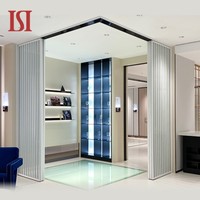 CARSIN Top marque en aluminium coulissant conception de liaison multipiste Unique pour le bureau à domicile nouveau verre d'ascenseur alliage d'aluminium de qualité supérieure