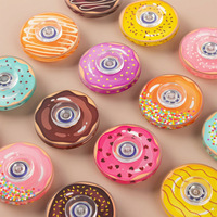 Nouveau Fidget Spinner Donut Cartoon - Gyroscope à main en acrylique, Jouet créatif éducatif anti-stress et cadeau pour enfants, Fidget de bureau