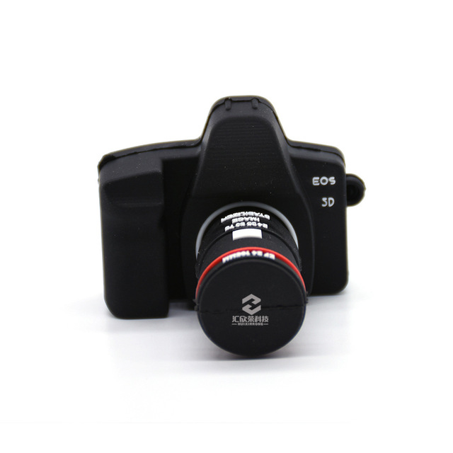 Wholesale Customized PVC Camera USB Flash Drives Waterproof PVC USB Flash Memory Gift