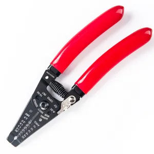 Awg22-10 Electrical Electrician Milling Teeth Crimpadora Network Cable Terminal Wire Cutting Crimping Tool Crimper Wire Stripper