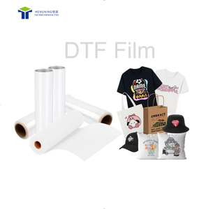 <span class=keywords><strong>Film</strong></span> PET DTF HN imperméable 30cm 75m épais transparent/ivoire de haute qualité pour transfert direct sur tissu par presse à chaud - Product Image 1
