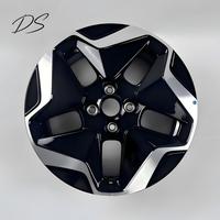 Rines Originales de Fábrica de 16 y 17 Pulgadas, 5x114.3 PCD, Cinco Radios, Aleación de Aluminio con Acabado Negro para Vehículos Eléctricos BYD Dolphin