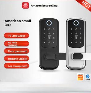 Cửa Thông Minh Khóa vân tay mật khẩu truy cập không khoan cài đặt không thấm nước cao nhiệt độ thấp kháng làm việc với Alexa - Product Image 6