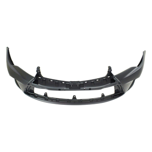 Cache de pare-chocs avant pour <span class=keywords><strong>Toyota</strong></span> Camry LE SE XLE XSE Hybride 2015 2016 2017 avec trous pour feux antibrouillard sans capteurs, apprêté TO1000409 5211907912 - Product Image 5