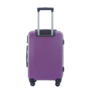 <strong>Purple</strong> Textured ABS Luggage with Mute Spinner Wheels <strong>Suitcase</strong> - Product Image 4