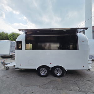 Carretti per Cibo, <span class=keywords><strong>Food</strong></span> <span class=keywords><strong>Truck</strong></span>, Piccolo Furgone per Hamburger e Caffè, Ristorante Mobile, Rimorchio per Catering, Costo Rimorchio per Alimenti - Product Image 3
