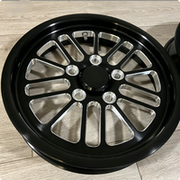 Nouvelle jante de course forgée monobloc Beadlock pour Drag Skinnies 15x3.5/17x4.5, déport 7.25/2.25, 20mm, en alliage d'aluminium