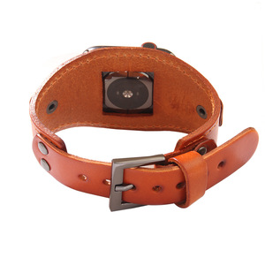 LeYi Nouveau Vintage Cowboy Punk <span class=keywords><strong>Bracelet</strong></span> En <span class=keywords><strong>Cuir</strong></span> Smart <span class=keywords><strong>Bracelet</strong></span> Bandes En <span class=keywords><strong>Cuir</strong></span> Boucle Remplacement Montre Bande Pour <span class=keywords><strong>Apple</strong></span> <span class=keywords><strong>Watch</strong></span> 7 8 ultra - Product Image 6