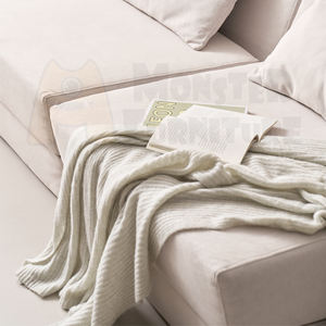 Canapé compressé Isla, canapé confortable en mousse, scellé sous vide pour un transport facile, sans assemblage, tissu imperméable, adapté aux animaux domestiques, avec housse amovible - Product Image 4