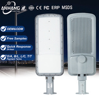 Lampadaire LED 50W 100W 150W en aluminium moulé sous pression, étanche IP65, AC 100-265V pour éclairage routier et urbain