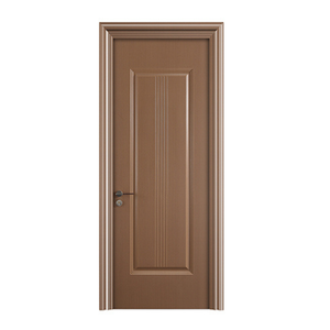 Puerta de PVC con Revestimiento de Polímero WPC, Diseño Moderno Americano, Económica, Impermeable, para Interiores, con Espuma de PU - Product Image 5