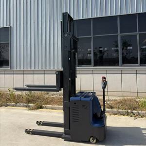 Apilador Eléctrico Inteligente de 2000 kg, Carretilla Elevadora Manual para Almacenamiento Eficiente Impulsado por Tecnología, Apilador Manual Eléctrico de 2 Toneladas - Product Image 5