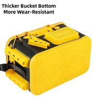 Seau de pêche professionnel portable multifonctionnel en EVA, boîte pliable pour poissons vivants, pour le stockage extérieur et la conservation de la fraîcheur, équipement de pêche