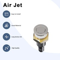 Conception européenne 60mm Spa et baignoire Buse d'air Jets d'air de bain portables pour une utilisation