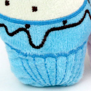 Juguetes para masticar para mascotas de poliéster cristalino ultra suave en colores pastel, 12*7, fáciles de limpiar con jabón y agua. - Product Image 3