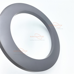 Grande anello ceramico in carburo di boro resistente ad alta pressione B4C - Product Image 5