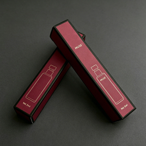 Boîte à <span class=keywords><strong>rouge</strong></span> à lèvres en matériaux recyclés écologiques, logo de marque personnalisé, emballage cosmétique, design pliable - Product Image 2