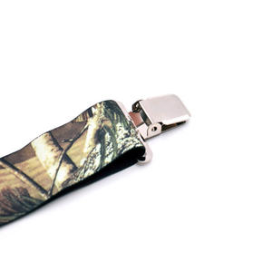 <span class=keywords><strong>Tirantes</strong></span> estampados para hombre con forma de espalda en X elástica de 2 pulgadas de ancho con cierre de pinza de Metal resistente Jumbo - Product Image 3