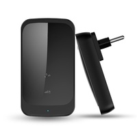 Sonnette Intelligente Sans Fil à Énergie Solaire avec Capteur de Température, Changeur de Voix, Longue Portée, Étanche, Télécommande, Design Moderne, Vente Transfrontalière
