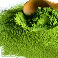 Bubuk Teh Hijau Matcha Organik Grosir Bersertifikat USDA/EU&NOP Kemasan Kotak/Kantong