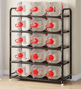 Zapatero Metálico Moderno de Pie, Multifuncional, Ahorra Espacio, con Cuatro Niveles de Almacenamiento <span class=keywords><strong>para</strong></span> Sala de Estar, Diseño a Prueba de Polvo - Product Image 5