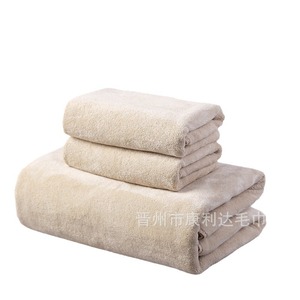Juego de Toallas de Baño de Microfibra Personalizadas, Color Sólido, Secado Rápido, Uso Doméstico, 140g, Rectangulares, China - Product Image 5