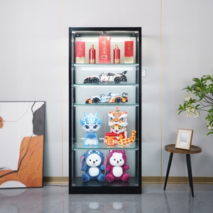 Khói cửa hàng hiển thị với cửa gương trượt nhôm kính cường lực tủ cho các cửa hàng bán lẻ - Product Image 4