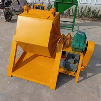 Machine à polir les ongles à tambour rotatif, polisseuse centrifuge à baril métallique avec moteur et engrenage, capacité 200L