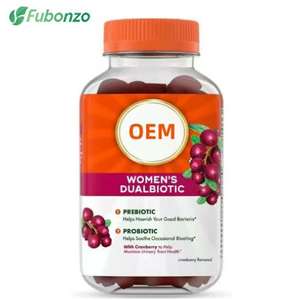 เยลลี่โปรไบโอติก รสผลไม้ ดับเบิ้ลไบโอติก ชนิดเม็ดยาว ผสมสมุนไพรเสริมอาหาร 2 เม็ด/วัน บำรุงผมและระบบย่อยอาหาร - Product Image 3