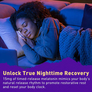 Bandes buvables de mélatonine végétaliennes à faible teneur en sucre pour adultes (OEM/ODM) - Apaise naturellement le corps et favorise un meilleur sommeil - Product Image 5