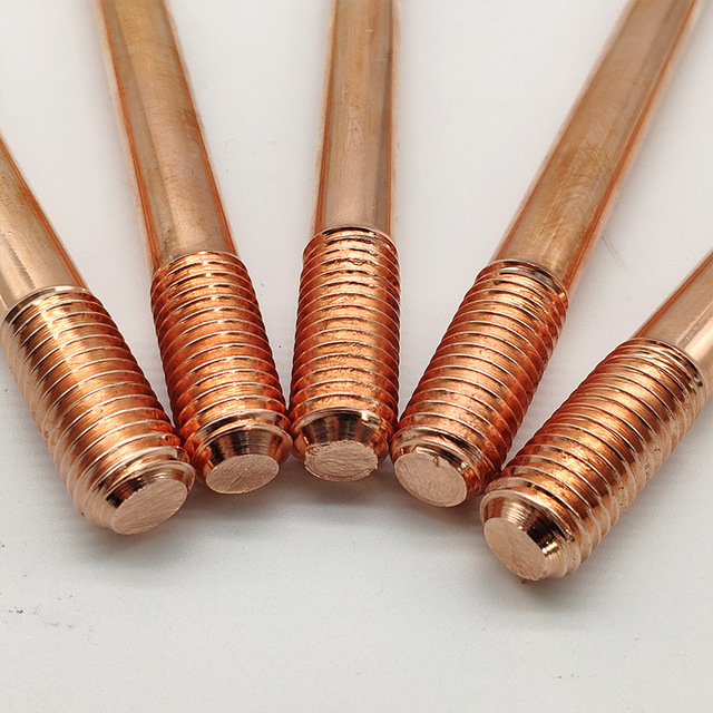 Conductive Tube Antistatic Grounding Pin Copper Clad Steel Ground Rod Copper Earthing Rods Ground Rod Direct Manufacturer