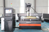 Atc Cnc Bois Routeur Cutter Machine Armoires De Cuisine Meubles Faisant La Machine MDF Pcv Plastique Contreplaqué Bois Aluminium