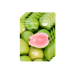 Private label Korea Guava Fruit Face Mask Facial Mask sheet Hydrating Lifting Moisturizing Oil Control Fruit Facial Mask