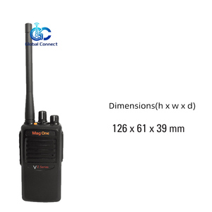 Radio portable UHF 4W compacte longue portée pour Motorola MagOne VZ-12, radio bidirectionnelle IP54 - Product Image 4