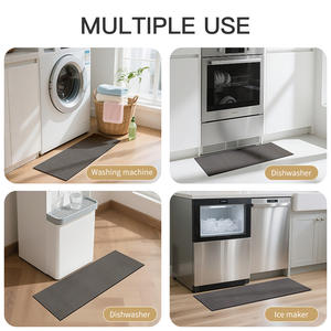 แผ่นรองกันน้ำสำหรับตู้เย็นแบบมินิมอล ทำจากดินไดอะตอมเมียร์ รูปทรงสี่เหลี่ยมผืนผ้า ป้องกันพื้นห้องครัว - Product Image 5