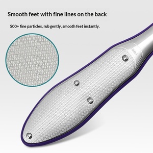Lima per Piedi Ovale Professionale in Acciaio Inox 304 Elettrogravato, Strumento per Pedicure, Rimozione Pelle Morta - Product Image 3