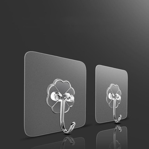 Mạnh mẽ dính móc túi móc móc chìa khóa cho nhà bếp và phòng ngủ-tự dính nặng nhiệm vụ trong suốt không trượt móc - Product Image 3