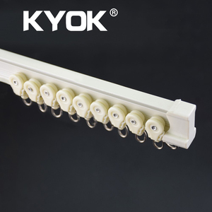 High Quality Aluminum <strong>Curtain</strong> <strong>Rail</strong> Bendable <strong>Curtain</strong> Track and <strong>Rails</strong> for Hotel Ceiling Mounted <strong>Curtain</strong> Tracks and Accessories - Product Image 4