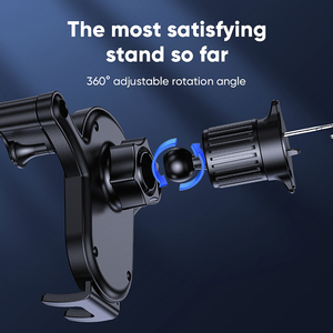 Universal Air Vent Car Mount Stand Impermeável Smartphones Suporte Do Telefone com Ventosa Gancho Universal Fit para Carros - Product Image 4