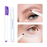 Industrie de la chirurgie esthétique et plastique utilisant un marquage temporaire du visage stérile du corps en toute sécurité marqueur cutané chirurgical