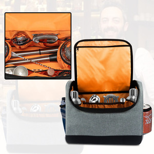 Bartender Travel Bag <b>Bar</b> <b>Tool</b> Set Portable Fabric Modern For Travel - Product Image 3
