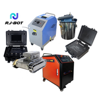 RJ-Bot G31 Robot de nettoyage de conduits de cuisine commerciale Machine de nettoyage de conduits de graisse avec boîtier en acier inoxydable à carburant électrique