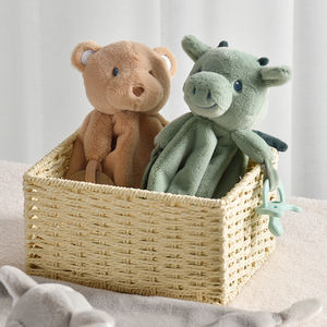 Wolife pabrik desain asli selimut keamanan bayi lembut hewan kartun handuk bayi handuk nyaman tidur lucu handuk menenangkan - Product Image 6