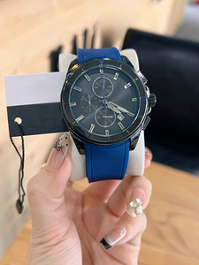 Montre mécanique pour homme classique, best-seller, exsudant de la puissance, diamètre 43 mm, bracelet en silicone, surface miroir super résistante - Product Image 3