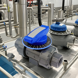 Válvula de Bola Manual CPVC DN15 Directa de Fábrica con Asiento de PTFE, Rosca NPT de 30 Grados para Agua, Personalizable OEM - Product Image 5