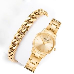 Montre à bracelet en acier inoxydable doré de haute qualité, luxe classique, vert exquis, ensemble de bijoux de mode, cadeau pour quartz 32 mm - Product Image 3