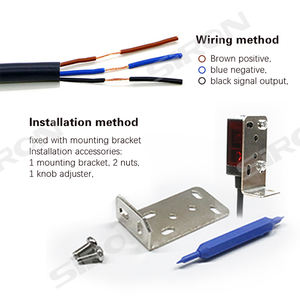 SiRON K014 Slot <strong>Sensor</strong> Square Shaped Thru-reflection Type Infrared Photoelectric <strong>Sensor</strong> - Product Image 4