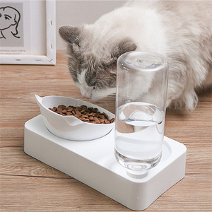 Ciotole per animali domestici doppie mangiatoia per alimenti per cani mangiatoia per animali domestici in acciaio inossidabile mangiatoia per <span class=keywords><strong>cuccioli</strong></span> di gatto accessori per cani di piccola taglia - Product Image 4