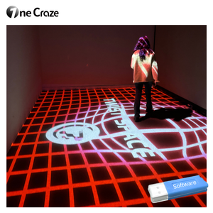 AR nhập vai tương tác tầng chiếu chiếu Trò chơi phần mềm + ladar hồng ngoại máy ảnh hỗn hợp phương tiện truyền thông sàn thiết bị quảng cáo - Product Image 6